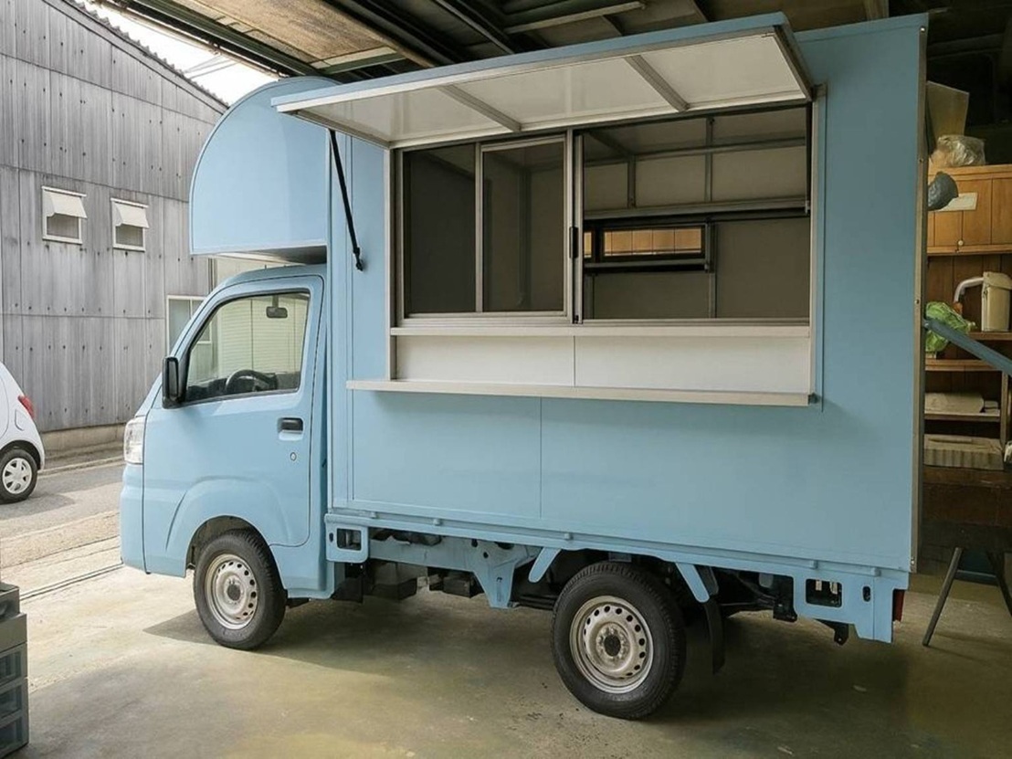 1トン車タイプのキッチンカー